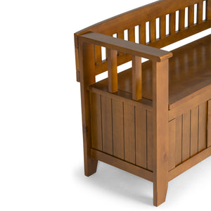 Acadian - Entryway Storage Bench, Handcrafted by Couch.com
