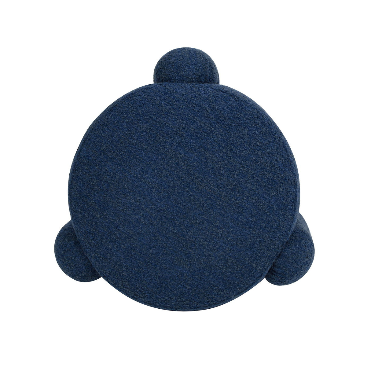 Hugo - Round Fully Upholstered Ottoman by Couch.com