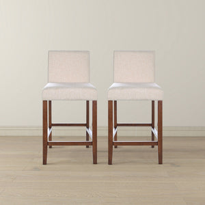 Dorian - Counter Chair (Set of 2) - Beige by Couch.com