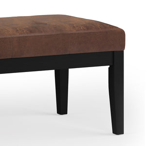 Lacey - Upholstered Tufted Ottoman Bench by Couch.com