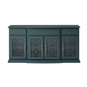 Classic Fretwork Detailed Glass Door Sideboard by Couch.com