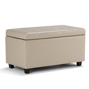 Cosmopolitan - Upholstered Storage Ottoman by Couch.com