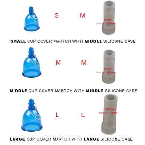 Super Penis Enlargement Extender Vacuum Stretcher Pump Hanger Bigger Enhancement