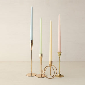 4pc Unscented 12" Candles Colored Long Stick Candle Smokeless Home Wedding Centerpiece Birthday Candle Tall Taper Candles Dripless Unscented Dinner Candle Paraffin Wax Candles
