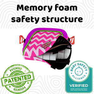 BubbleBum Inflatable Car Booster Seat - Travel Booster Seat - Pink Style ✔️