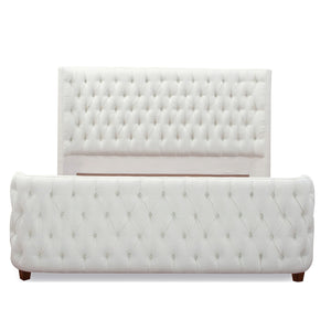 Brooklyn - Tufted Panel Bed Headboard And Footboard Set by Couch.com