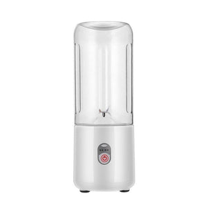 500Ml Portable Blender 6 Blades Usb Rechargeable Fresh Fruit Juice Mixer Electric Shake Cup Cute Blender Smoothie Ice Crush Cup Electric Juicer Machines Stainless Steel Blade for Smoothies Lemon Orange Lime Fruit USB Rechargeable Mixer