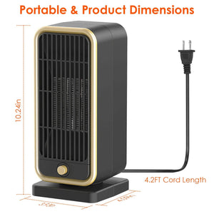 500W Portable Electric Heater