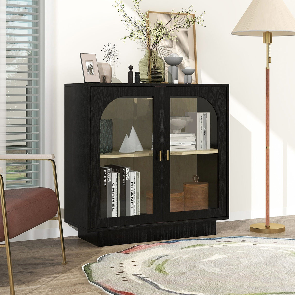 Storage Cabinet With Acrylic Door For Living Room by Couch.com