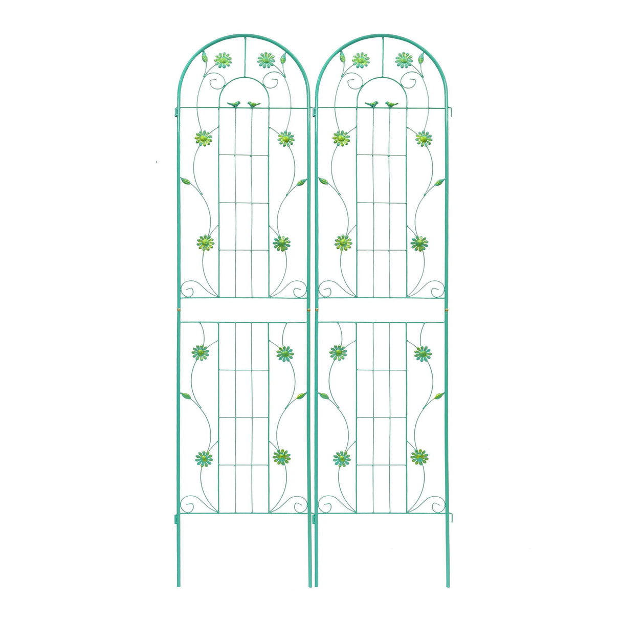 Metal Garden Trellis Rustproof Trellis For Climbing Plant Outdoor Flower Support