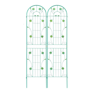 Metal Garden Trellis Rustproof Trellis For Climbing Plant Outdoor Flower Support
