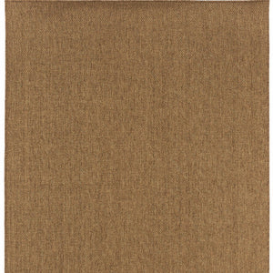 9' X 13' Tan Indoor Outdoor Area Rug