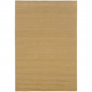 2' X 4' Beige Stain Resistant Indoor Outdoor Area Rug