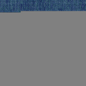 9' X 13' Blue and Ivory Geometric Stain Resistant Indoor Outdoor Area Rug