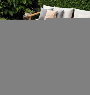 8' X 8' Blue and Ivory Round Floral Stain Resistant Indoor Outdoor Area Rug
