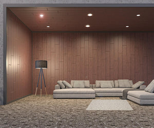 3' X 5' Gray and Ivory Floral Stain Resistant Indoor Outdoor Area Rug