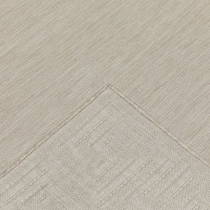 5' X 7' Gray and Ivory Stain Resistant Indoor Outdoor Area Rug