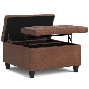 Harrison - Large Coffee Table Storage Ottoman by Couch.com