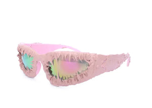 Punk Cat-Eye Fashion Sunglasses – Unisex Statement Shades