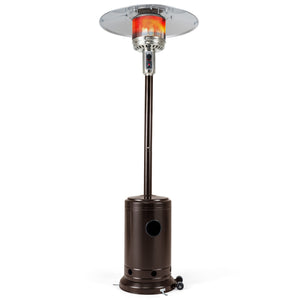 50 000 BTU Patio Propane Gas Heater with Stainless Steel Burner-Bronze