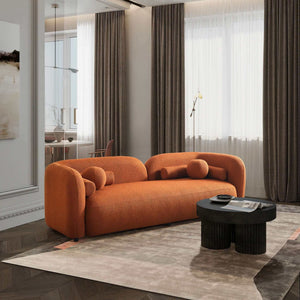 Donna - Japandi Style, Boucle Sofa by Couch.com