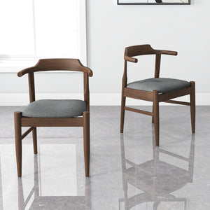 Leon - Mid-Century Modern Dining Chair (Set of 2) by Couch.com