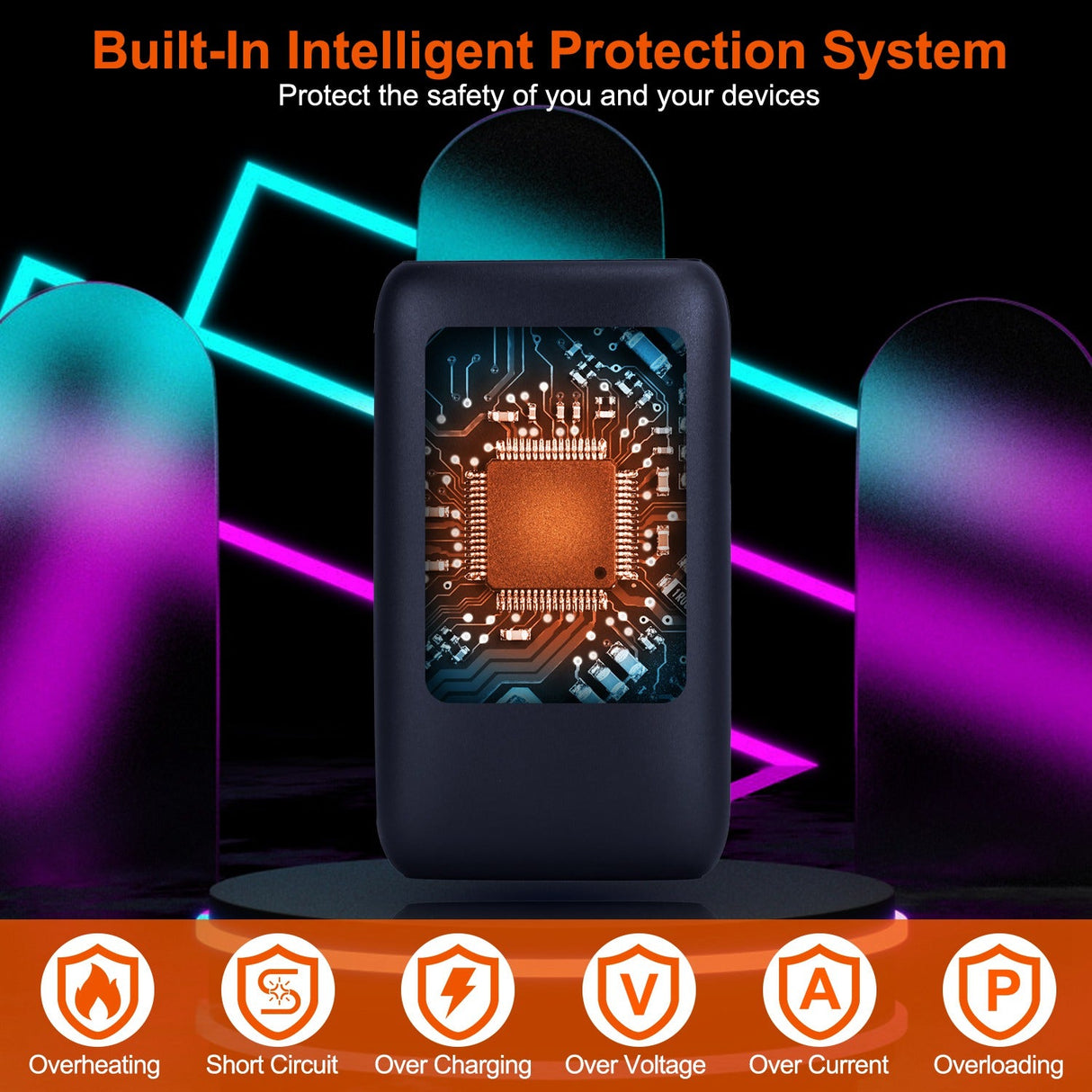 10000mAh Electric Hand Warmer & Power Bank by DirectDeals