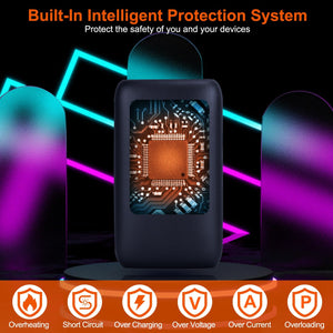 10000mAh Electric Hand Warmer & Power Bank by DirectDeals