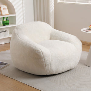 Giant Bean Bag Chair, Spacious Memory Foam With Armrests by Couch.com