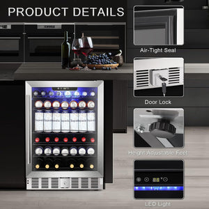 5.1 Cu.Ft Beverage Refrigerator W58145B