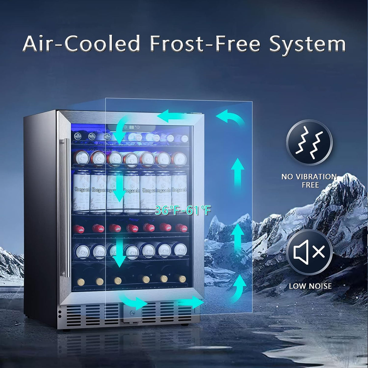 5.1 Cu.Ft Beverage Refrigerator W58145B