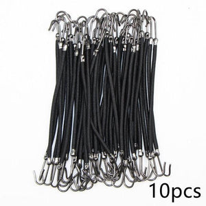 5/10pcs Ponytail Rubber Elastic Hook Hair Bands For Women Gum Hooks Hair Accessories Hair Ties Styling Tools Holder Bungee Bands Gorgeous Hair Accessories For Women