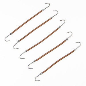 5/10pcs Ponytail Rubber Elastic Hook Hair Bands For Women Gum Hooks Hair Accessories Hair Ties Styling Tools Holder Bungee Bands Gorgeous Hair Accessories For Women