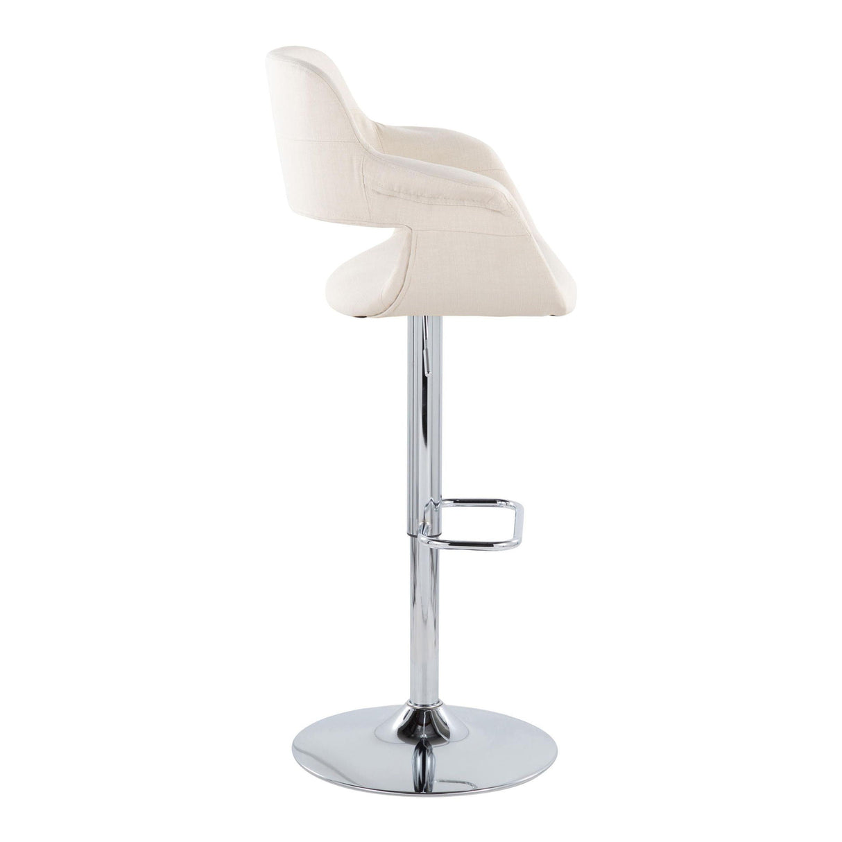 Vintage Flair - Mid Century Modern Adjustable Barstool (Set of 2) by Couch.com