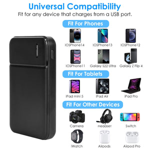 10000mAh Fast Charging Power Bank by DirectDeals