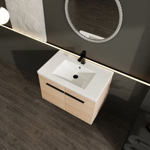 Bathroom Vanity Set With Resin Countertop Sink, 2 Doors by Couch.com