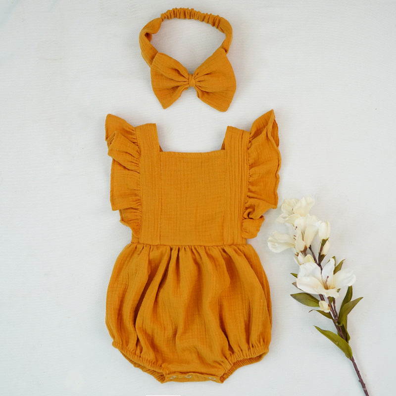 New Baby And Infants Romper Romper Shooting Birthday Dress Children Onesie
