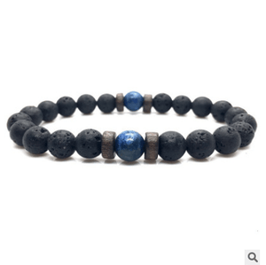 Epic Legendary Volcanic Stone Bracelet For Men And Women Lava Stone Stretch Yoga Bead Bracelet