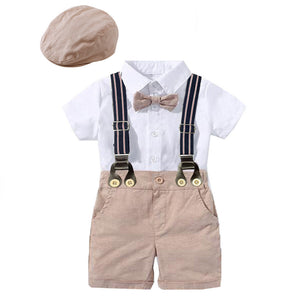 Printed Romper Baby Triangle Romper
