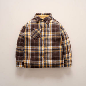 Children's Lightweight Reversible Short Jacket For Warmth
