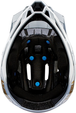 100% Trajecta Helmet - Fidlock - Ranelagh - Silver - Large 80003-00015