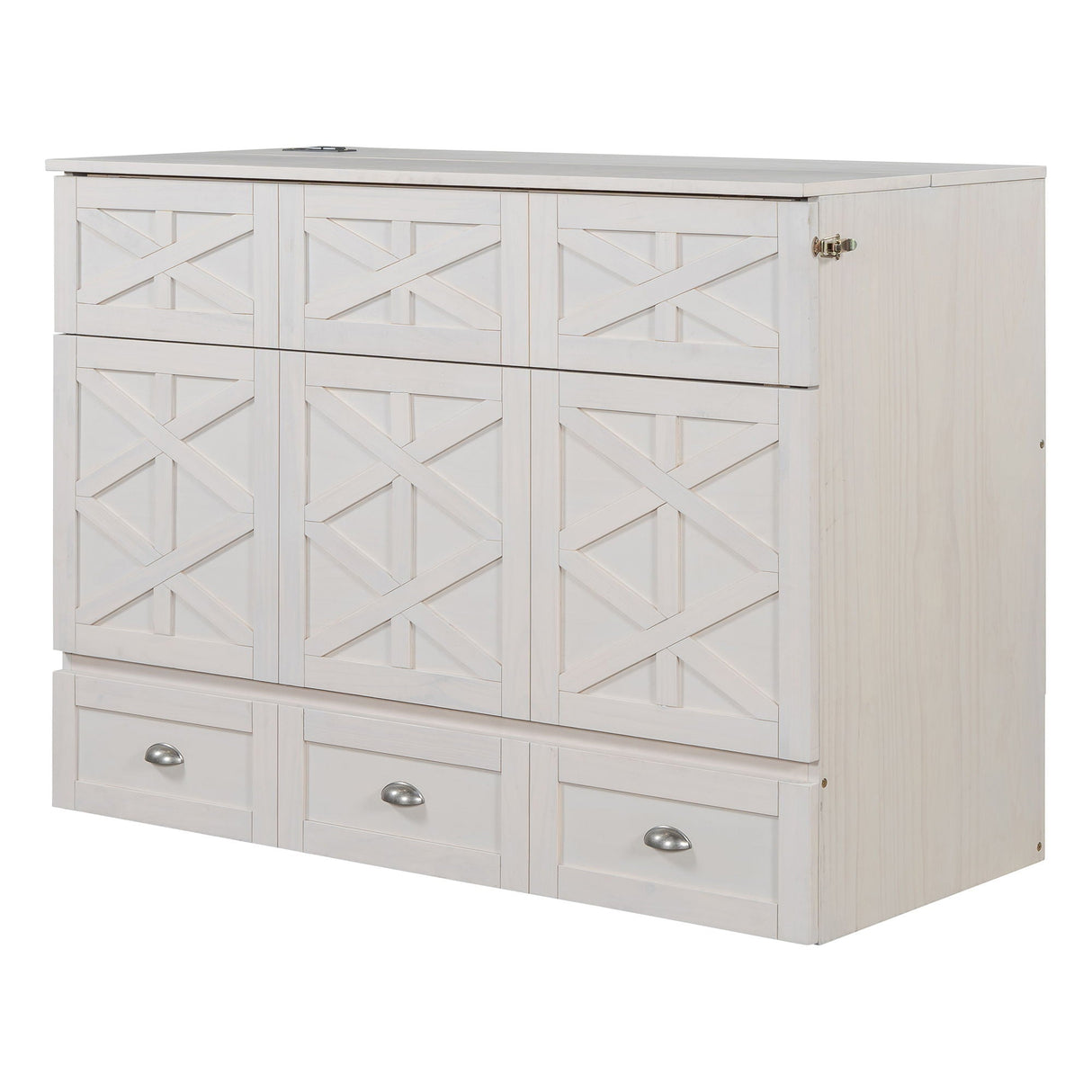 Murphy Bed With Large Drawers And USB Ports by Couch.com