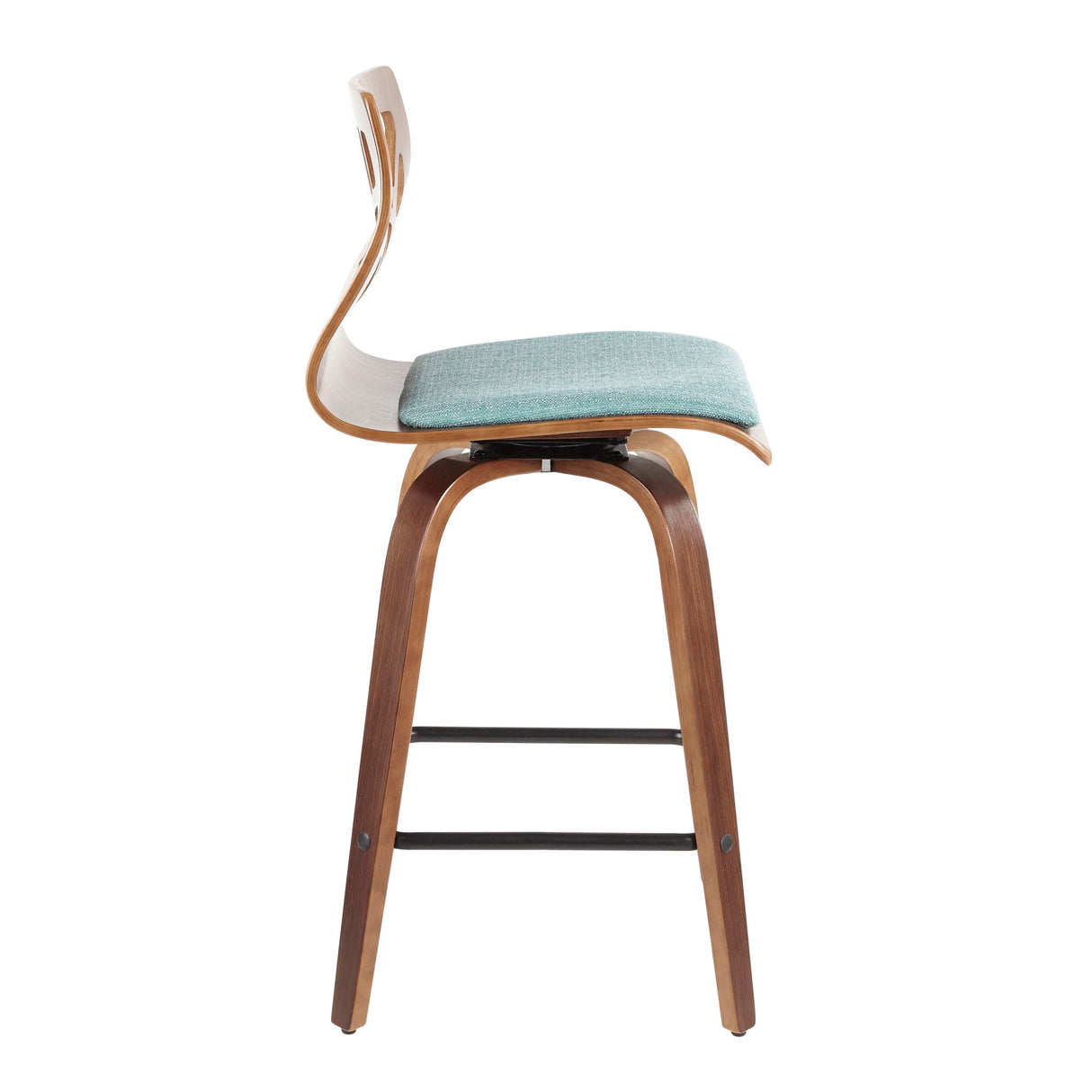 Folia - Mid Century Modern Counter Stool (Set of 2) by Couch.com