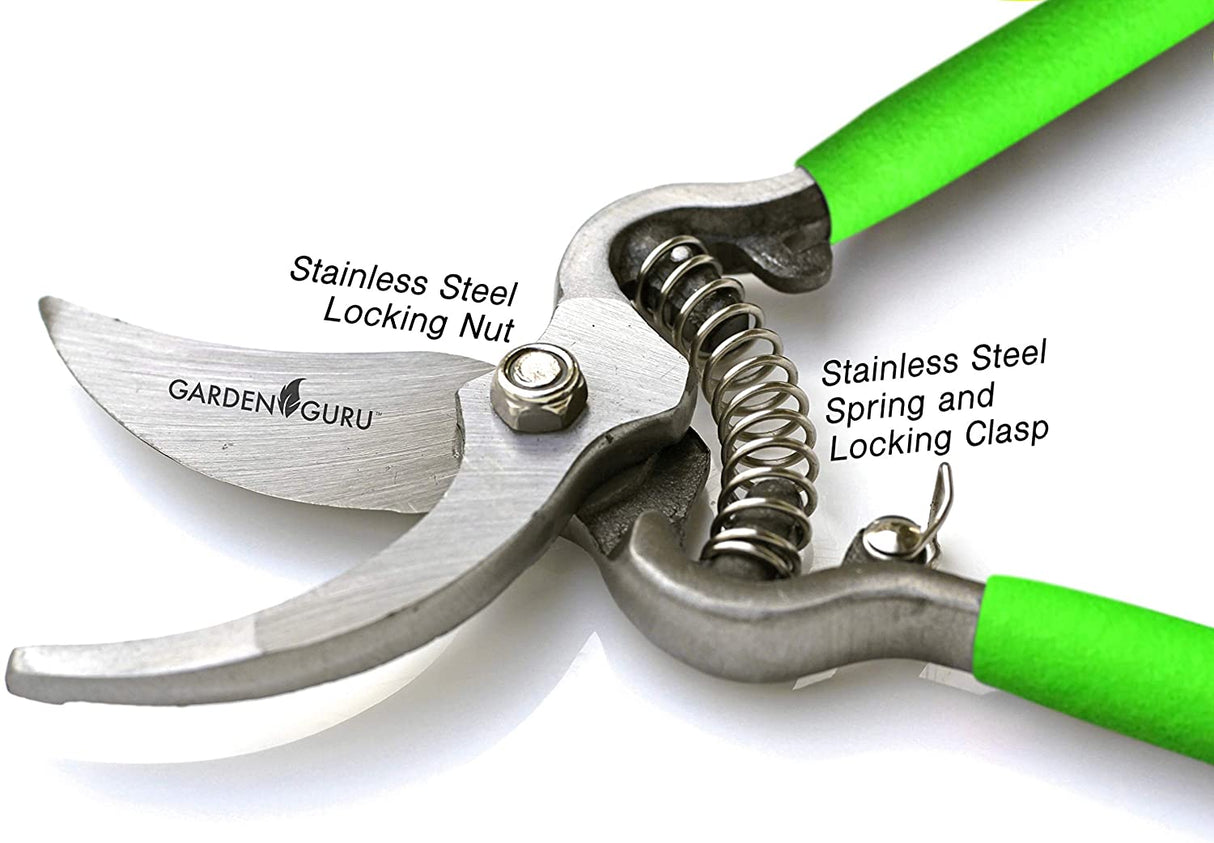 Indestructible Bypass Pruners by Garden Guru
