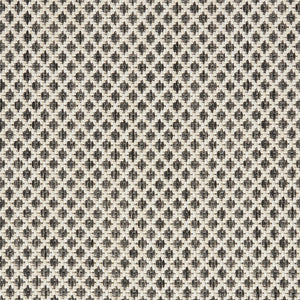8' Charcoal Square Geometric Power Loom Area Rug
