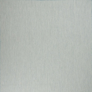 7' X 10' Aqua And Ivory Indoor Outdoor Area Rug