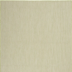 4' X 6' Green Geometric Power Loom Area Rug