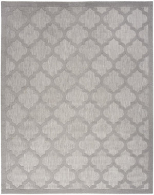 8' X 10' Gray Indoor Outdoor Area Rug