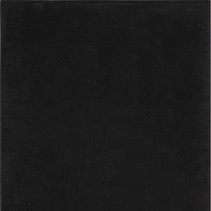 5' X 8' Black Power Loom Area Rug