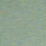 8' Blue Power Loom Runner Rug